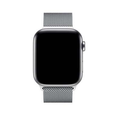 Ремінець Milanese Loop для Apple Watch 42 / 44 / 45 / 49 mm Silver фото