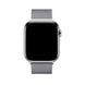 Ремешок Milanese Loop для Apple Watch 42/44mm металлический серебристый магнитный ARM Series 5 4 3 2 1 silver